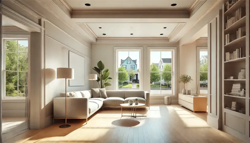 Interior renovation project in a Boston home
