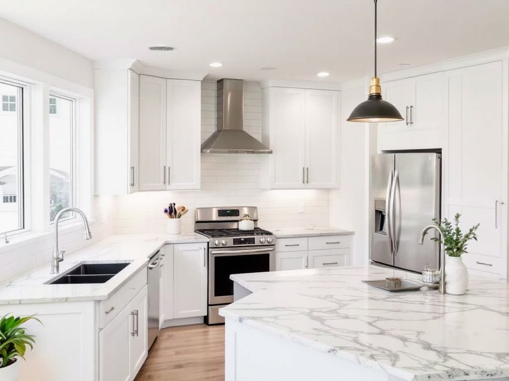 Kitchen renovation in process, out with the old and in with the new.