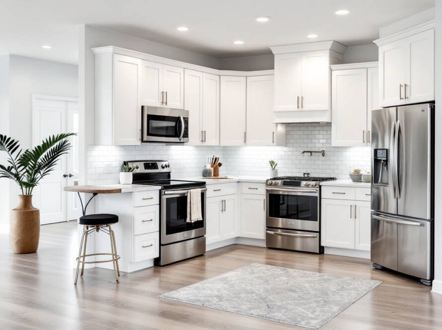 Modern and contemporary kitchen design with new renovation techniques.