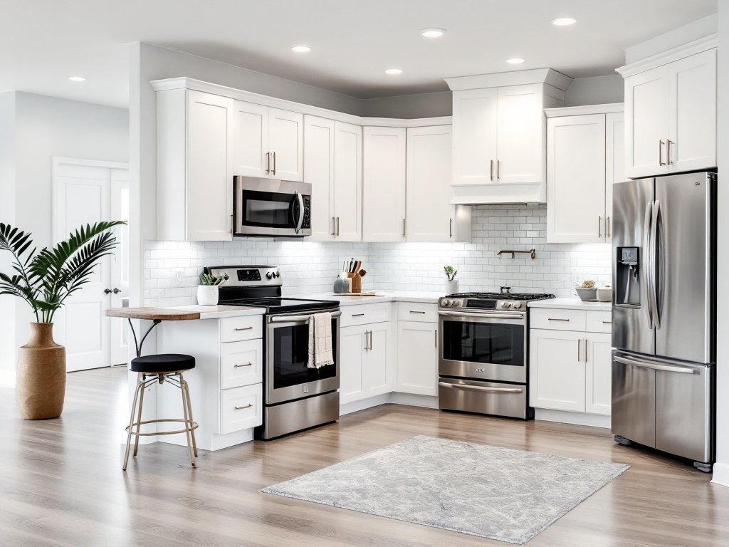 Modern and contemporary kitchen design with new renovation techniques.