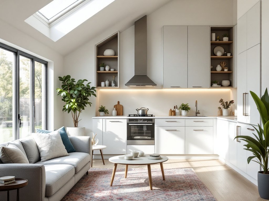 A modern and contemporary design by Boston's Masterlin Decoration Company, portraying their elite construction and excellent project handling.