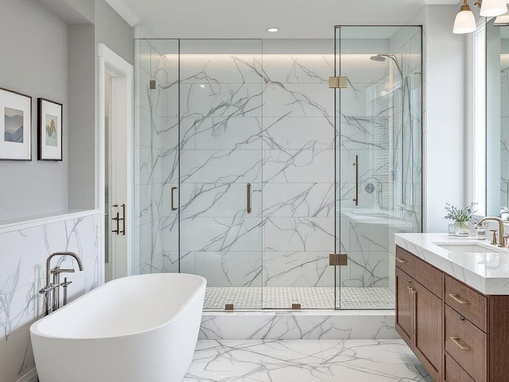 A newly renovated bathroom offering a fresh starting point.