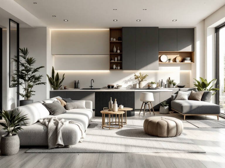An image showcasing the modern and contemporary design works of the Boston Forest Decoration Company.